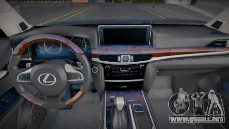 Lexus LX 570 (Vanilla) para GTA San Andreas