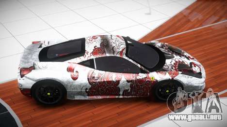 Ferrari 458 FW S10 para GTA 4