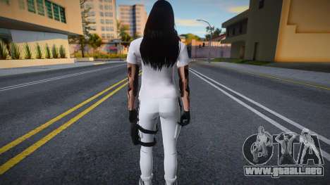 White Gang Skin v4 para GTA San Andreas