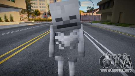 [Minecraft] Skeleton para GTA San Andreas