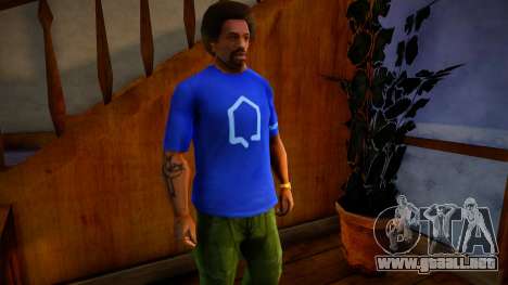 PlayStation Home BETA Shirt Mod para GTA San Andreas