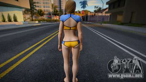 DOA Sarah Brayan - Tropical Sexy para GTA San Andreas