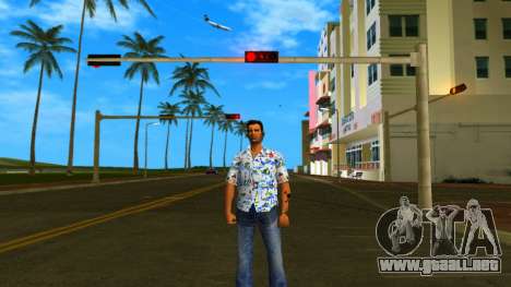 Tommy con una camisa vintage v9 para GTA Vice City