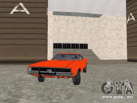 Dodge Charger General Lee no vinils para GTA San Andreas