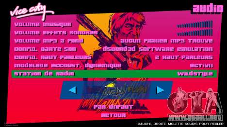 Hotline Miami Menu HD v12 para GTA Vice City