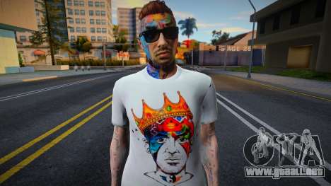 Skin Tataloo para GTA San Andreas