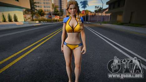 DOA Sarah Brayan - Tropical Sexy para GTA San Andreas