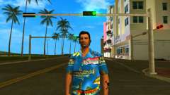 Tommy con una camisa vintage v8 para GTA Vice City