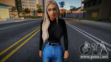 Chica con ropa casual 3 para GTA San Andreas