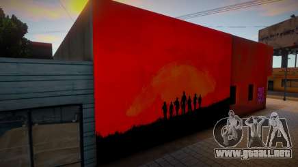 Red Dead Redemption 2 Mural para GTA San Andreas