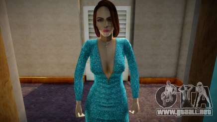 Chica en vestido 4 para GTA San Andreas