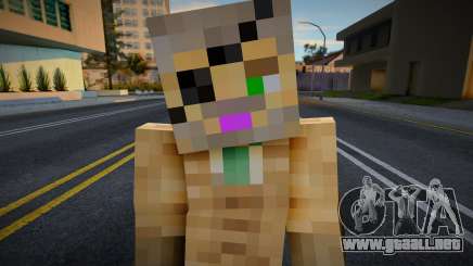 Steve Body Skin v80 para GTA San Andreas