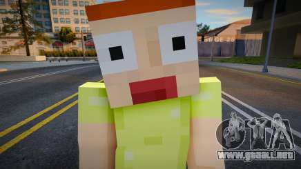 Steve Body Skin v115 para GTA San Andreas