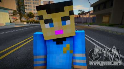 Steve Body Skin v140 para GTA San Andreas