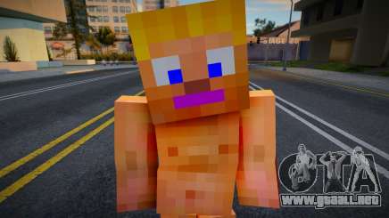 Steve Body Skin v134 para GTA San Andreas