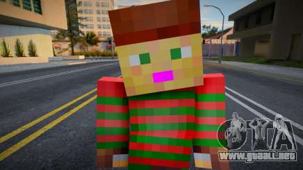 Steve Body Skin v90 para GTA San Andreas