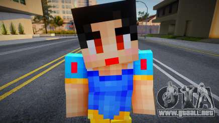 Steve Body Skin v188 para GTA San Andreas