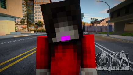 Steve Body Skin v43 para GTA San Andreas