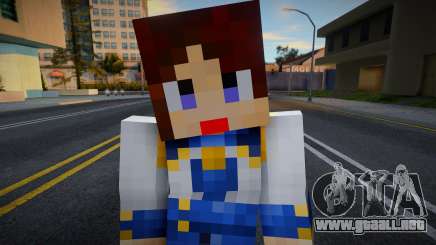 Steve Body Skin v14 para GTA San Andreas