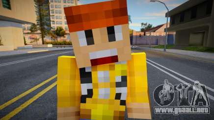 Steve Body Skin v210 para GTA San Andreas