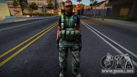 Mercenario de Contract Wars para GTA San Andreas