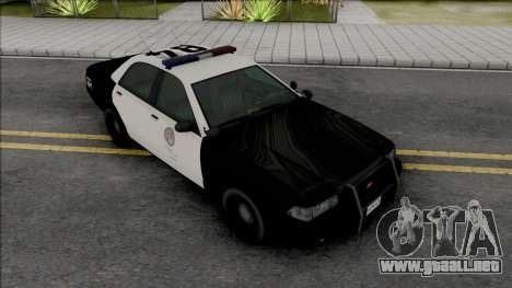 Vapid Stanier Police Cruiser (LED Lights) para GTA San Andreas