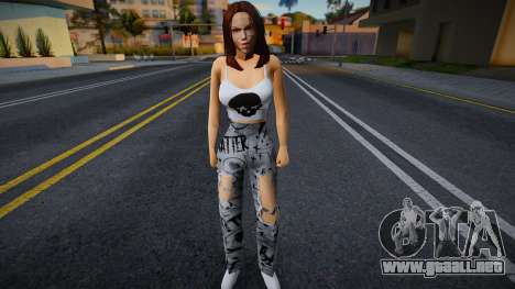 Chica de moda 6 para GTA San Andreas