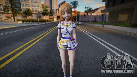 Hanamaru Sexy Uniform para GTA San Andreas