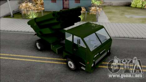 DAC 665 Army Missile Truck para GTA San Andreas