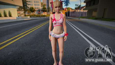 Dead Or Alive 5 LR Marie Rose Last Getaway 2022 para GTA San Andreas