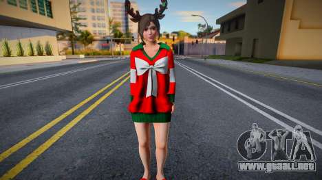 DOAXFC Sayuri - FC Christmas Present Sweater Dre para GTA San Andreas