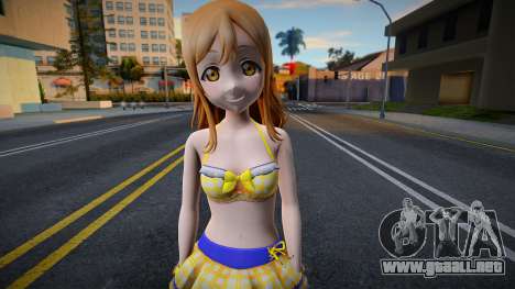 Hanamaru Swimsuit para GTA San Andreas