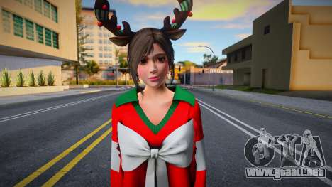 DOAXFC Sayuri - FC Christmas Present Sweater Dre para GTA San Andreas