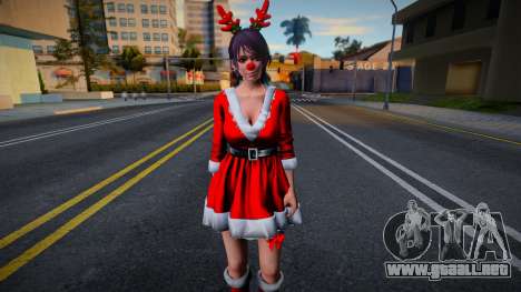 DOAXFC Shandy - FC Christmas Clause Outfit v2 para GTA San Andreas