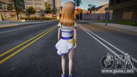 Hanamaru Sexy Uniform para GTA San Andreas