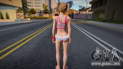 Dead Or Alive 5 LR Marie Rose Last Getaway 2022 para GTA San Andreas