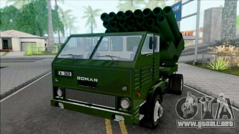 DAC 665 Army Missile Truck para GTA San Andreas
