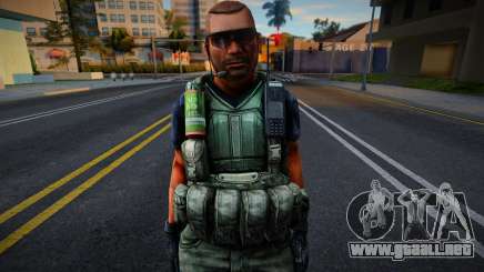 Mercenario de Contract Wars para GTA San Andreas