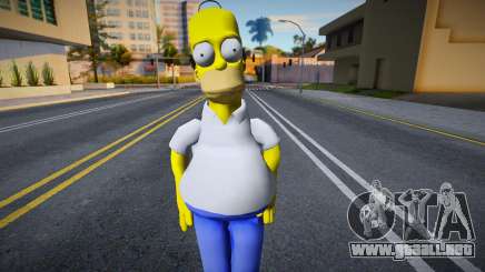 HD Homer Simpson para GTA San Andreas