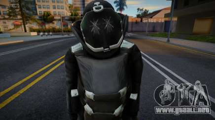 Bulldozer from PAYDAY2 (Black) para GTA San Andreas