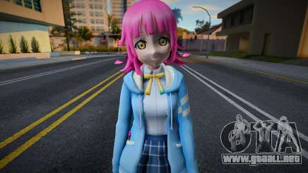 Rina from Love Live v1 para GTA San Andreas