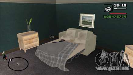 Sofá cama para GTA San Andreas