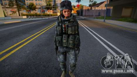 Woman Ranger para GTA San Andreas