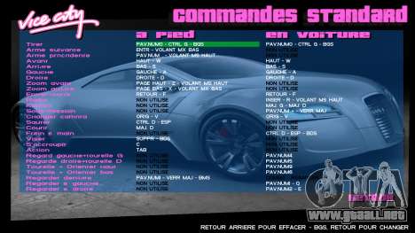 Audi Interface para GTA Vice City