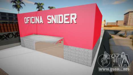 Oficina Snider para GTA San Andreas