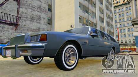 Buick LeSabre Standard 1985 V.1 para GTA 4