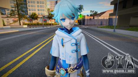 Chongyun Genshin Inpact para GTA San Andreas