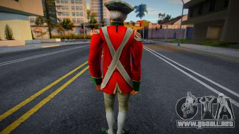 Marines ingleses (siglo 18) v1 para GTA San Andreas