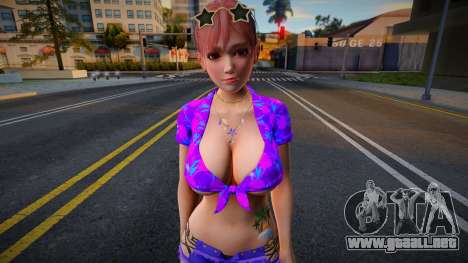 Honoka Loco Moco Vacation 1 para GTA San Andreas