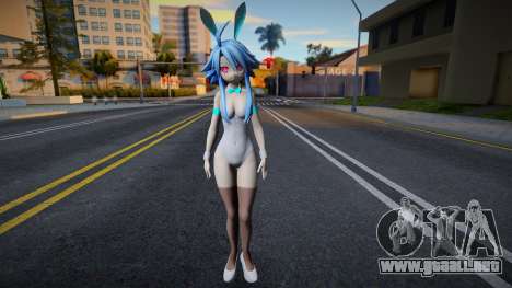 White Heart Bunny Outfit para GTA San Andreas